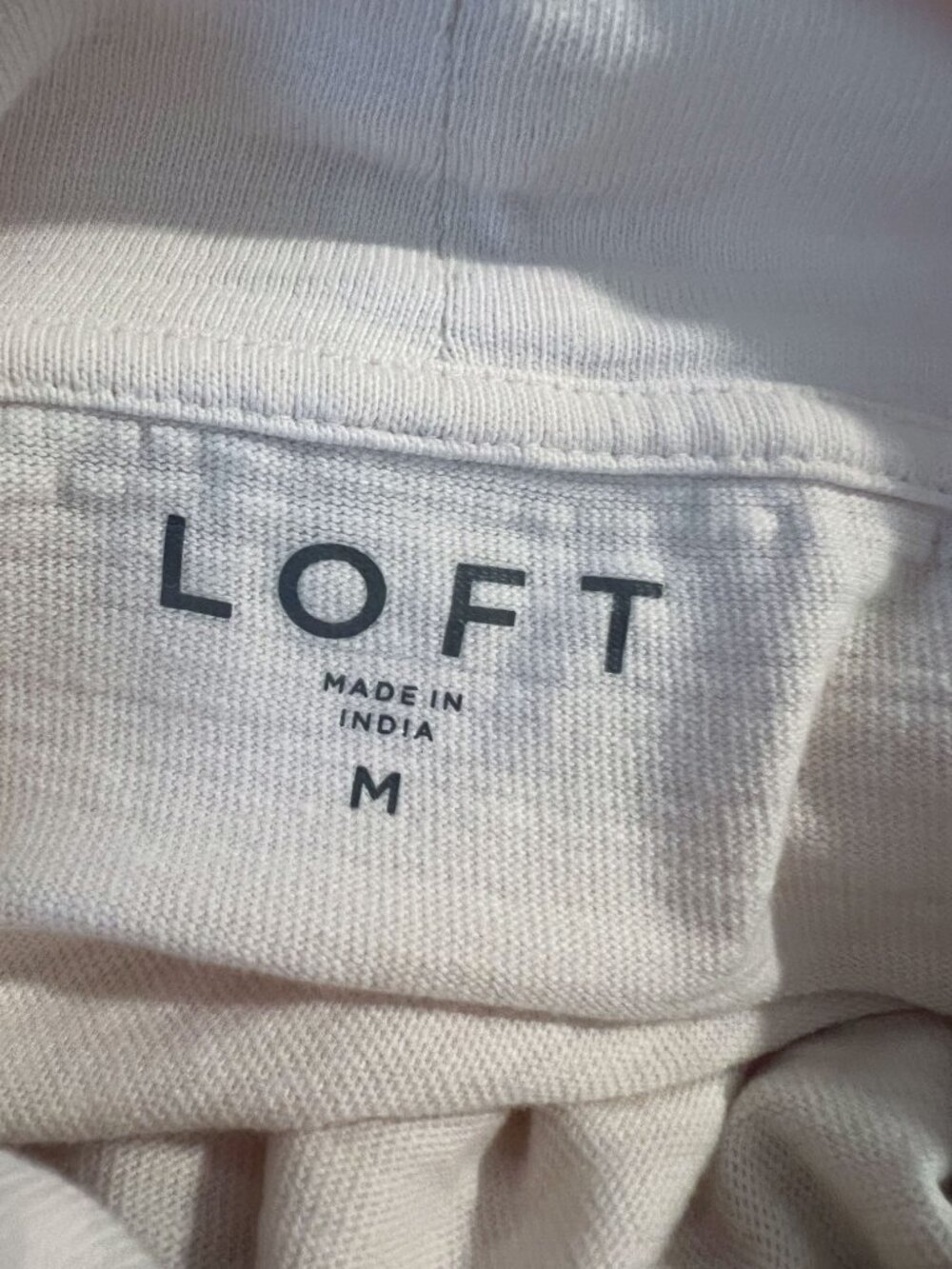 Loft dotted mock neck sweatshirt Medium - Picture 8 of 11